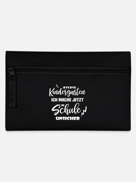 Einschulung Schuleinführung Schulkind - Federtasche - Schwarz