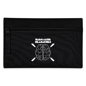 illegalize maux de tête - Trousse - noir - Devant