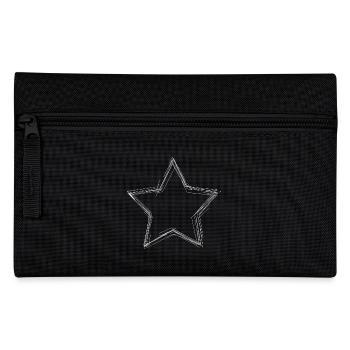 STAR. STAR. STERNE. PARTY. JAHRESTAG. WEIHNACHTEN - Federtasche - Schwarz - Vorne