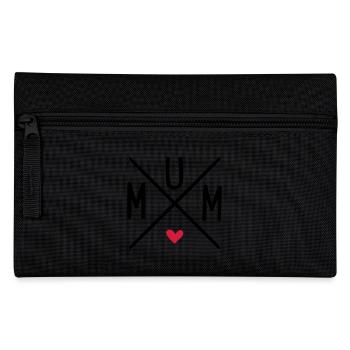 mum - Pencil Case - black - Front