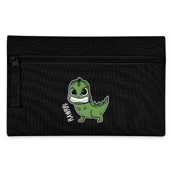 Bébé dinosaure cadeau - Trousse - noir - Devant
