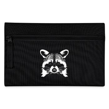 Waschbär / Raccoon - Pencil Case - black - Front