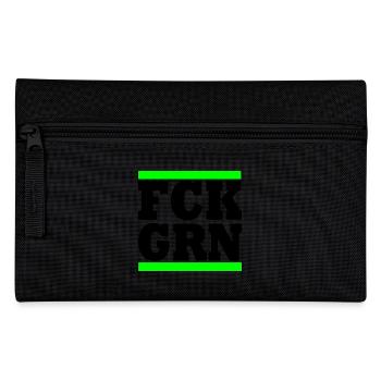 Fck grn - Pencil Case - black - Front
