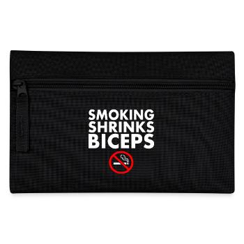 Smoking shrinks the biceps - Trousse - noir - Devant