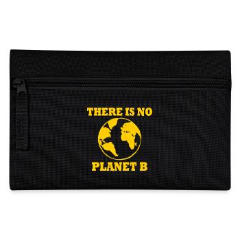There is no planet b - Pencil Case - black - Front