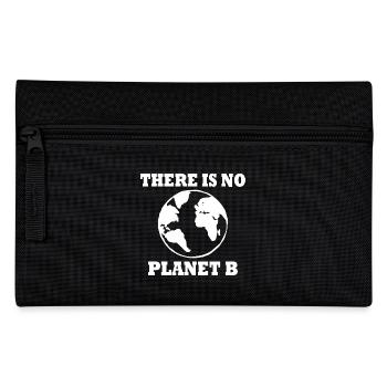 There is no planet b - Trousse - noir - Devant