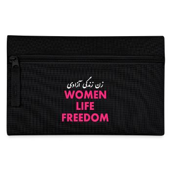 Women life freedom - Trousse - noir - Devant