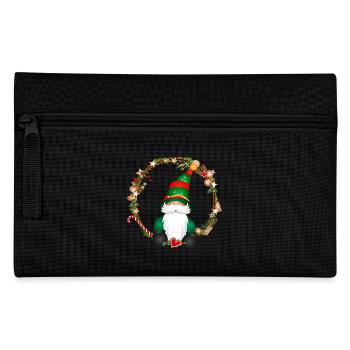 cute elf in the context of Christmas - Pencil Case - black - Front