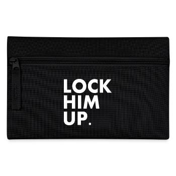 Lock him up - Pencil Case - black - Front