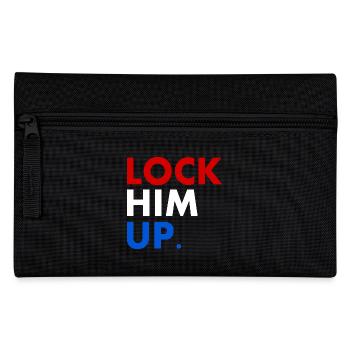 Lock him up - Pencil Case - black - Front