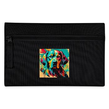 Dog - Pencil Case - black - Front