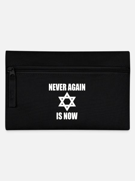 Never again is now - Federtasche - Schwarz