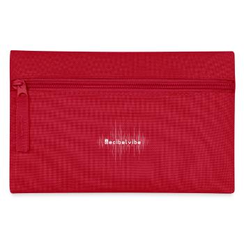Decibelvibe - Derivate - L Wave3 Design - Federtasche - Rot - Vorne