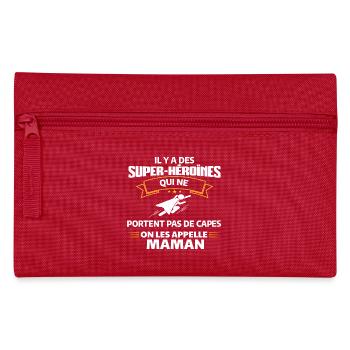 Super-Héroïnes Maman Faucon - Trousse - rouge - Devant