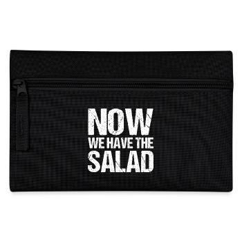 NOW WE HAVE THE SALAD - Federtasche - Schwarz - Vorne