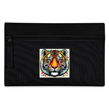 Tigre Pop Art - Trousse - noir - Devant