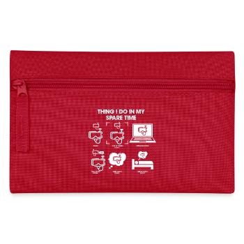 Rêves de plongée : Griffonnages VR de temps libre - Trousse - rouge - Devant