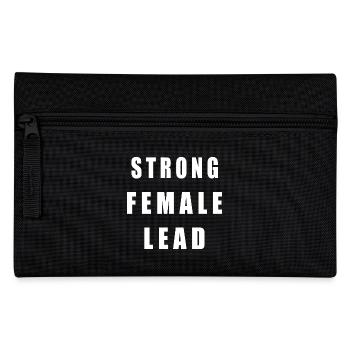 Strong female lead - Pencil Case - black - Front