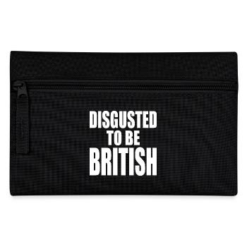 disgusted to be british - Trousse - noir - Devant