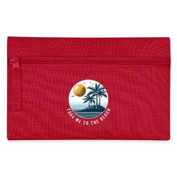 Take me to the Beach - Pencil Case - red - Front