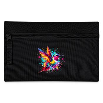 Kolibri - Federtasche - Schwarz - Vorne