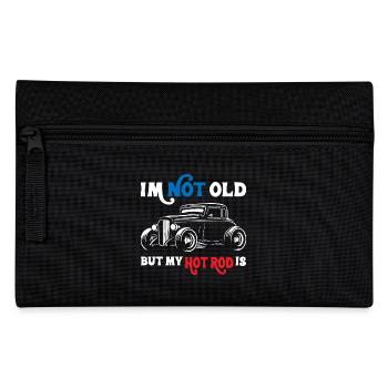 I Am Not Old But My Hot Rod Is - Federtasche - Schwarz - Vorne