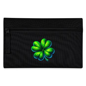 Trèfle à quatre feuilles - Trousse - noir - Devant