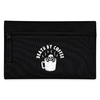 Tod durch Kaffee - Federtasche - Schwarz - Vorne