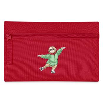 Patins à glace paresseux - Trousse - rouge - Devant