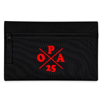 Opa 2025 - Federtasche - Schwarz - Vorne