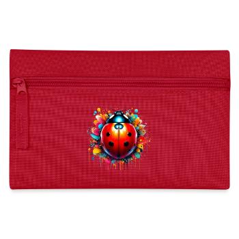 Marienkäfer - Federtasche - Rot - Vorne