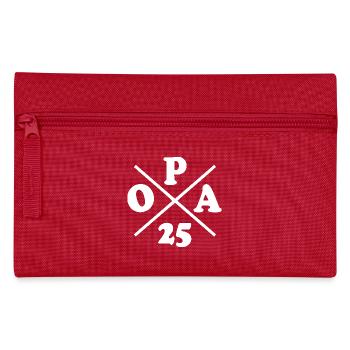 Opa 2025 - Federtasche - Rot - Vorne