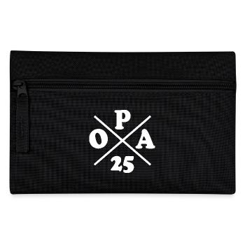 Opa 2025 - Federtasche - Schwarz - Vorne