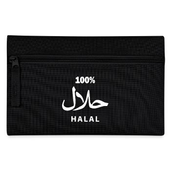 Halal - Pencil Case - black - Front