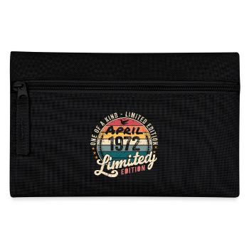 Avril 1972 Vintage Anniversaire Avril 1972 - Trousse - noir - Devant