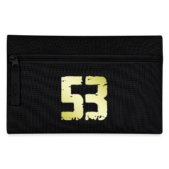 53 Number Vintage - Pencil Case - black - Front