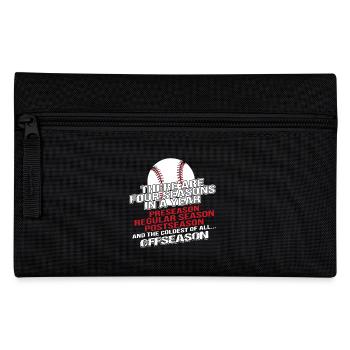 Baseball Four Seasons - Pencil Case - black - Front