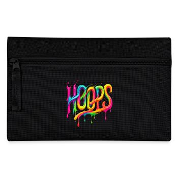Hoops Basketball Sport Geschenkidee BBall - Federtasche - Schwarz - Vorne