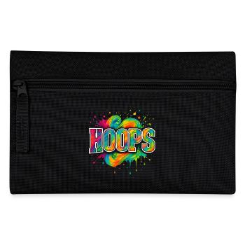 Hoops Basketball Sport Geschenkidee BBall - Federtasche - Schwarz - Vorne