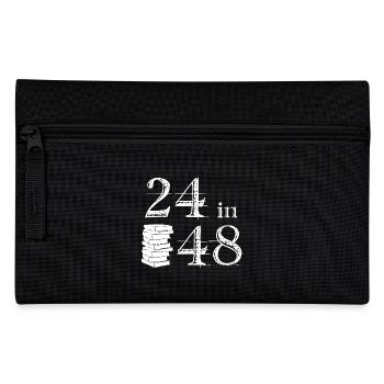 24 In 48 Funny Book Lovers - Pencil Case - black - Front