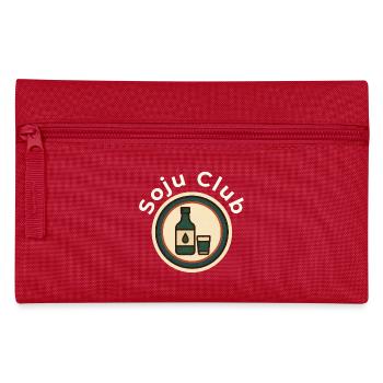 Soju Club Logo Vintage - Pencil Case - red - Front
