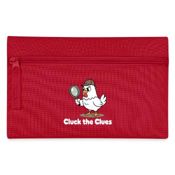 Gloussez le détective - Trousse - rouge - Devant