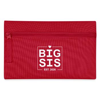 Big Sis Est 2026 - Federtasche - Rot - Vorne