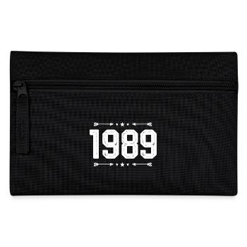 jahrgang 1989 vintage 36. Geburtstag 1989 - Federtasche - Schwarz - Vorne