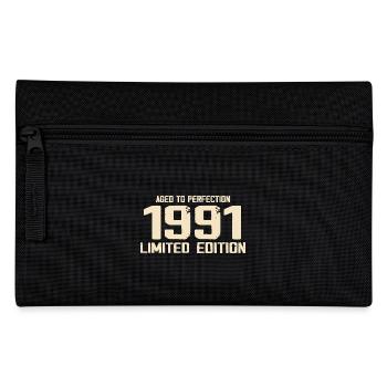1991 Limited edition 1991 Birthday 1991 Retro - Pencil Case - black - Front