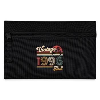 Millésime 1996 Vintage Rétro Cadeau d’anniversaire - Trousse - noir - Devant