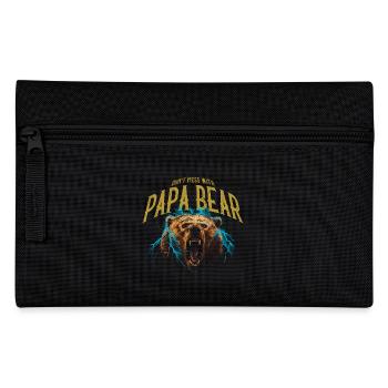 Papa Bear - Pencil Case - black - Front