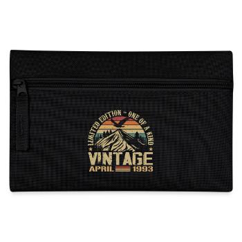 April 1993 Anniversary April 1993 Gift 1993 - Pencil Case - black - Front