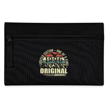 Original 1996 Vintage Retro Jahrgang 1996 geboren - Federtasche - Schwarz - Vorne