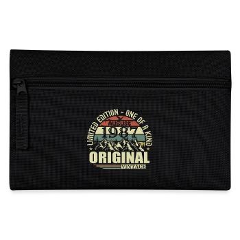 Août 1987 Anniversaire Août 1987 Millésime Août - Trousse - noir - Devant